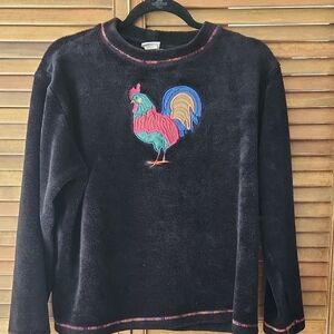 Vintage Sutton's Stitchwear Rooster Long Sleeve
